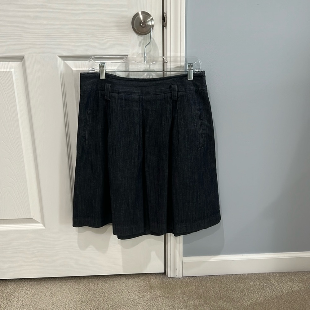 INC denim skirt